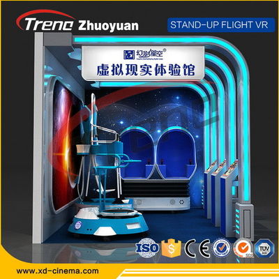 Eğlence Parkı Video Oyunu 360 ° Dönen Platformlu Sanal Gerçeklik Oyun Cihazları