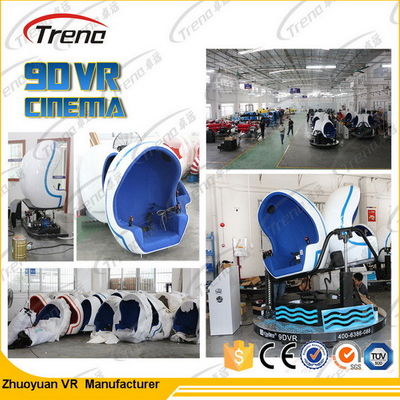 Komik Oyunlar Eğlence Parkı Ekipmanları 9d VR Simülatörü 220V Elektrik Sistemi