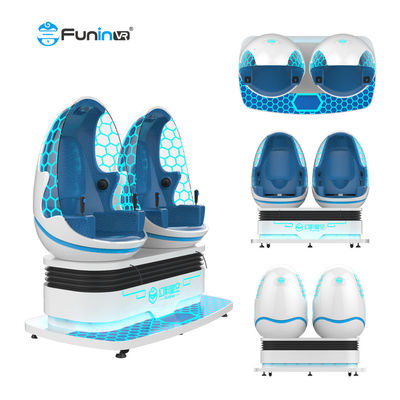 2 Koltuk 9D VR Sandalye Sanal Gerçeklik Koltuğu Çocuk Tema Parkı 550KG