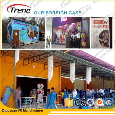 Özel Efektler 5d Sinema Sanal Gerçeklik Tema Parkı İçin Sürüş Simülatörü