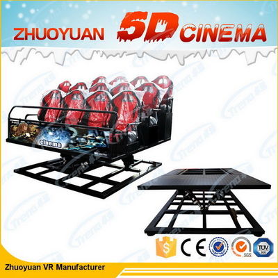 Enerji Tasarrufu Doğru Platform 5D Sinema Tiyatrosu 6/8/9/12 Oynatıcı ile