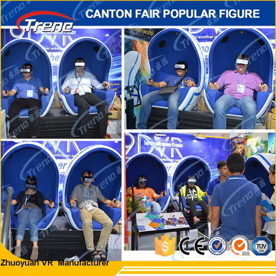 360 Derece Ayrıcalıklı Yumurta 9D Sanal Gerçeklikli Eylem Sinemaları 3d VR Gözlükler