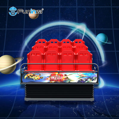 Eğlence Parkı için 3D Ekran Kapalı Ticari 5D Simülatör Sinema Ekipmanları