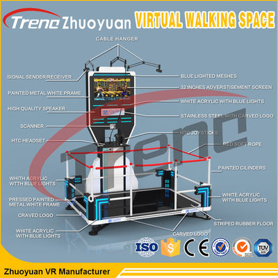 VR Sonsuz Uzay Sanal Gerçeklik Yürüyen Platform Merkezi Merkez İçin 360 ° Tek Oyuncu