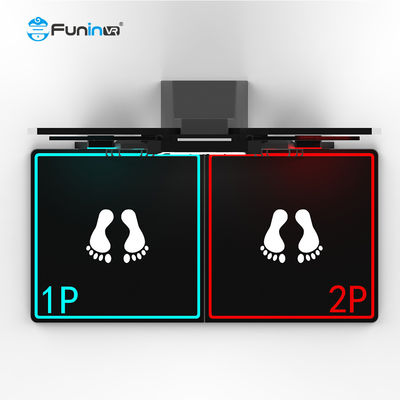 PC Stand Up Flight VR Simülatörü Joystick Kontrolüyle Askeri Atış Teması