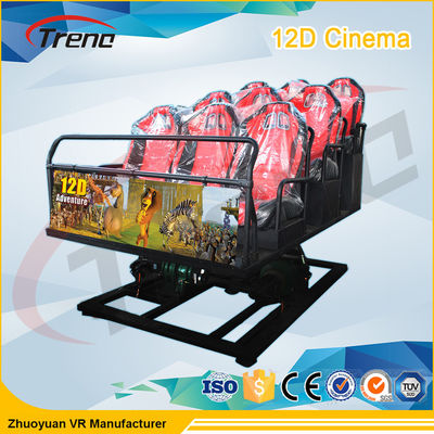 2DOF / 6DOF Roller Coast Ride Platformu 5D Sinema Ekipmanları VR Sürüş Simülatörü