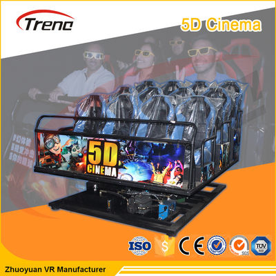 2DOF / 6DOF Roller Coast Ride Platformu 5D Sinema Ekipmanları VR Sürüş Simülatörü