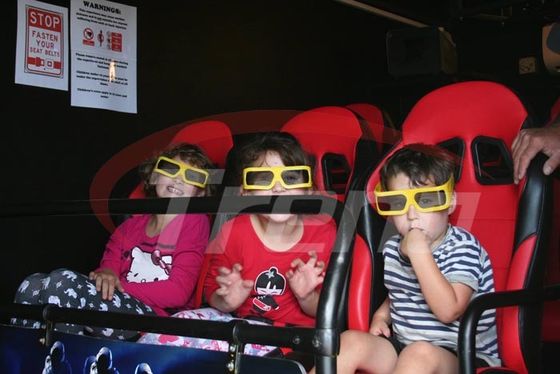 6 Setas 7D Simülatörü Sinema 70 ADET 5D Filmler Eğlence Parkı Silah Çekim