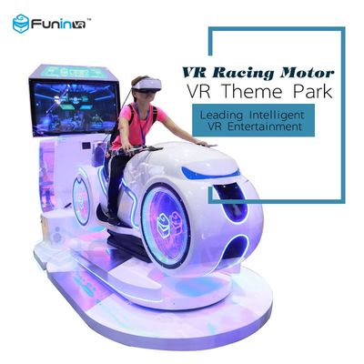 VR Araba Sürüş 9d Sinema Motosiklet Vr Simülatörü, Yarış Oyunu Makinesi