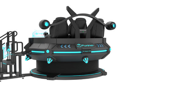 Eğlence 55 Inch Ekran 9D VR Sandalye AC220V 5 Koltuk