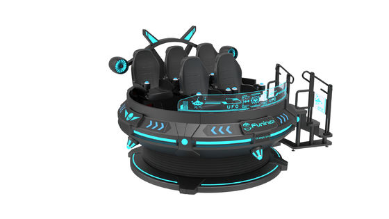 Eğlence 55 Inch Ekran 9D VR Sandalye AC220V 5 Koltuk