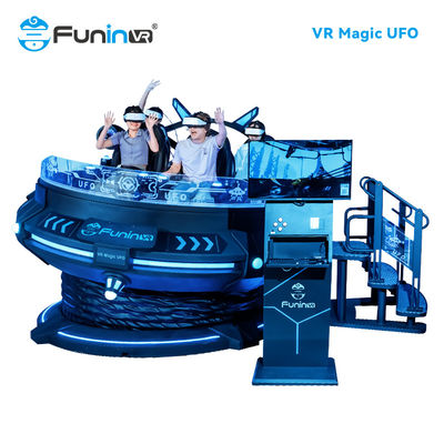 Macera 9D VR Simülatörü 360 Derece Dönüşüm Çok oyunculu 1.2KW