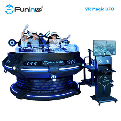 Macera 9D VR Simülatörü 360 Derece Dönüşüm Çok oyunculu 1.2KW