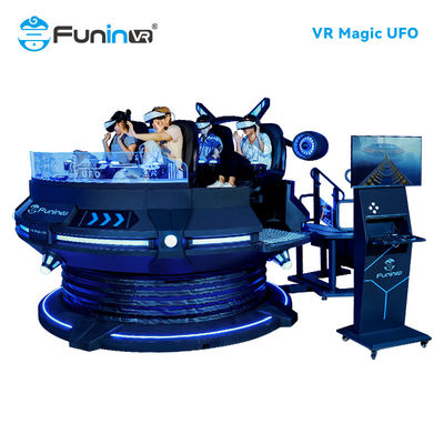 Macera 9D VR Simülatörü 360 Derece Dönüşüm Çok oyunculu 1.2KW