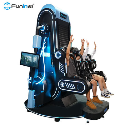 9D VR Sandalyesinin 360 derecelik dönmesi ve 55 inçlik ekranı ile sanal gerçekliğe dalın