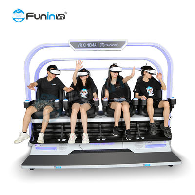 Eğlence 9D Sanal Gerçeklik Simülatörü Tek Platform 1709*3250*2280mm
