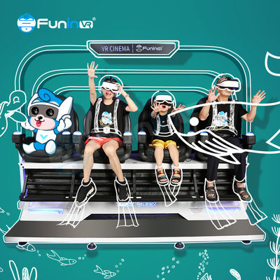 Eğlence 9D Sanal Gerçeklik Simülatörü Tek Platform 1709*3250*2280mm