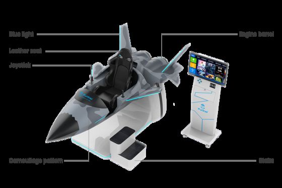 Eğlence 9D Sanal Gerçeklik Sineması Deepoon E3 VR Gözlüklerle 3123x1708x1739mm