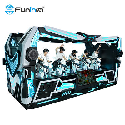 6180*2695*2825mm 9D Sanal Gerçeklik Sineması Dinamik Işık Etkileri Yüksek Kararlı Görsel Etkiler