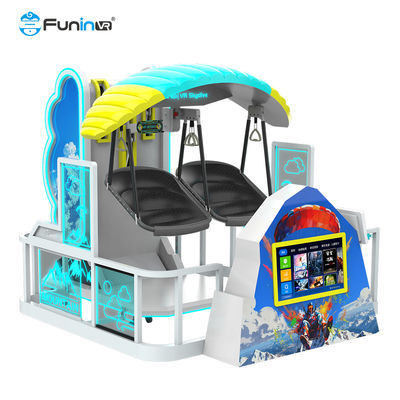 Çeşitli İçerik 9D Sanal Gerçeklik Simülatörü VR Skydiving, Etkileşimli Tasarlanmış Çevreleyen Ses ve Çoklu Platform Özellikleri Sunuyor