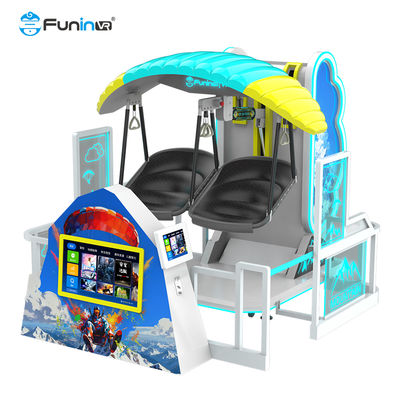 Çeşitli İçerik 9D Sanal Gerçeklik Simülatörü VR Skydiving, Etkileşimli Tasarlanmış Çevreleyen Ses ve Çoklu Platform Özellikleri Sunuyor