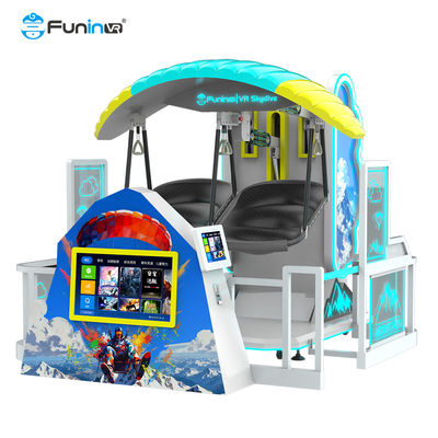 9 boyutlu Sanal Gerçeklik Simülatörü VR Skydive Immersive Experience VR Arcade Tema Parkı Interaktif Eğlence Çözümleri İçin Çeşitli İçerik Sunar