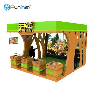 1000W 9D Sanal Gerçeklik Simülatörü / 2D 3D Heyecanlı Silah Çekim Oyunu Makinesi
