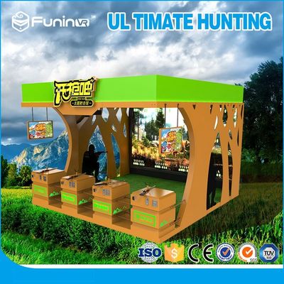 Çekim Oyunu Sanal Gerçeklik Makinesi 220 V VR Yayınlamak Oyun Ekipmanları Heyecan Verici Silah