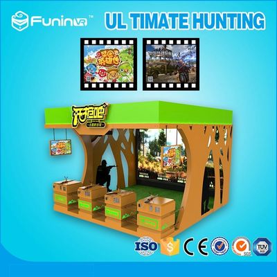 Çekim Oyunu Sanal Gerçeklik Makinesi 220 V VR Yayınlamak Oyun Ekipmanları Heyecan Verici Silah