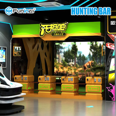 Çekim Oyunu Sanal Gerçeklik Makinesi 220 V VR Yayınlamak Oyun Ekipmanları Heyecan Verici Silah