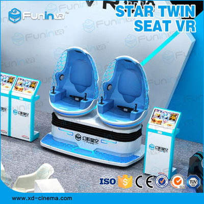 2 Oyuncular 9D VR Simülatörü Roller Coaster Çocuk Oyunları Elektronik Tren