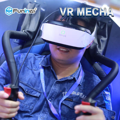 LED Işıklar ile Tam Otomatik Mod VR Deepoon E3 Gözlük 9D Sinema Simülatörü