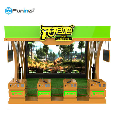 Çekim Oyunu Sanal Gerçeklik Makinesi 220 V VR Yayınlamak Oyun Ekipmanları Heyecan Verici Silah