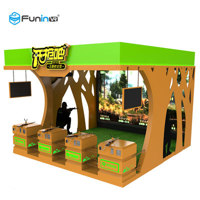 Çekim Oyunu Sanal Gerçeklik Makinesi 220 V VR Yayınlamak Oyun Ekipmanları Heyecan Verici Silah