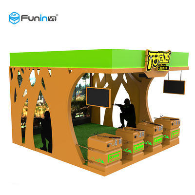 Çekim Oyunu Sanal Gerçeklik Makinesi 220 V VR Yayınlamak Oyun Ekipmanları Heyecan Verici Silah