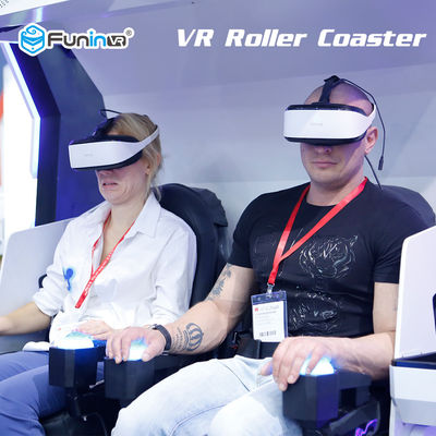 Dinamik 9D VR Simülatörü VR Roller Coaster Harika Çekim VR Oyunları
