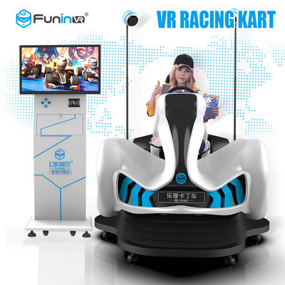 9D VR Yarış Oyunları Karting Araba Sanal Gerçeklik Ekipmanları 220 V 2.0 Ses Sistemi