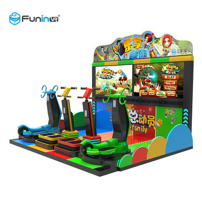 Eğlence Parkı İçin İlginç Çocuk İnteraktif Parkour 9D VR Simülatörü