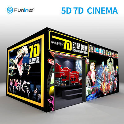 220 V 8.0kw 7D Sineması Interaktif Tam Hareket Sinema Koltuk 5D 12D Hologram Teknolojisi