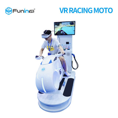 Bir Kişi 4D Araba Yarışı Oyun Makinesi / 9D VR Motosiklet Simülatörü