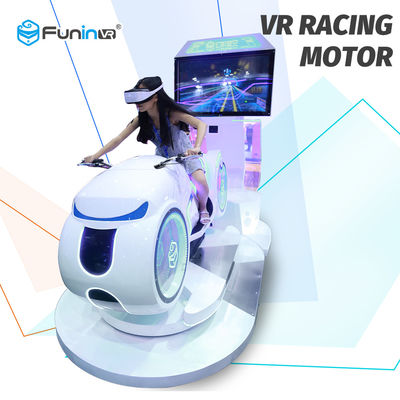 Bir Kişi 4D Araba Yarışı Oyun Makinesi / 9D VR Motosiklet Simülatörü