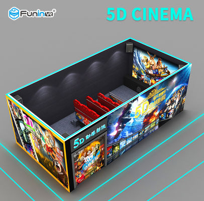3D VR Askı 2.25KW ile 6 DOF Silah Çekim Stereo 7D Simülatörü Sinema