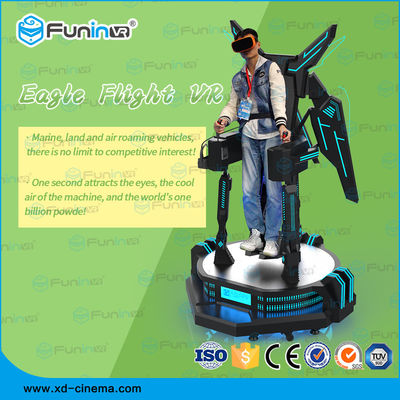 360 Derece ile Sac VR Uçuş Simülatörü / Kartal Uçuş VR Ayakta Platformu