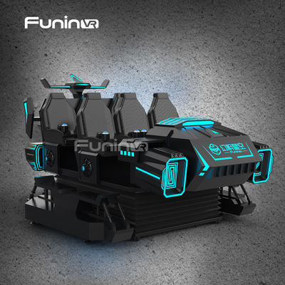 Eğlence Ride 9D VR Oyunu Simülatörü Elektrikli Hareket Sinema 6 Koltuk