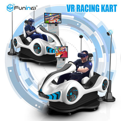220 V 400 KG 9D VR 0.7KW Simülatörü Yarış Oyunları Çocuklar Için Karting Araba