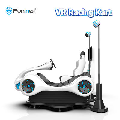 220 V 400 KG 9D VR 0.7KW Simülatörü Yarış Oyunları Çocuklar Için Karting Araba