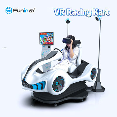 220 V 400 KG 9D VR 0.7KW Simülatörü Yarış Oyunları Çocuklar Için Karting Araba