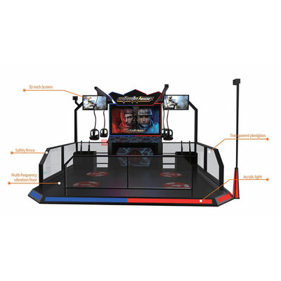 Orta Çağ İçin HTC Vive Kulaklıklı 2 Oyuncu 9D VR Çekim Simülatörü