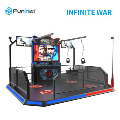 Orta Çağ İçin HTC Vive Kulaklıklı 2 Oyuncu 9D VR Çekim Simülatörü