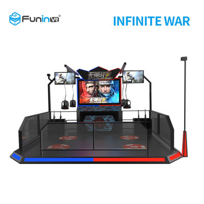 Orta Çağ İçin HTC Vive Kulaklıklı 2 Oyuncu 9D VR Çekim Simülatörü